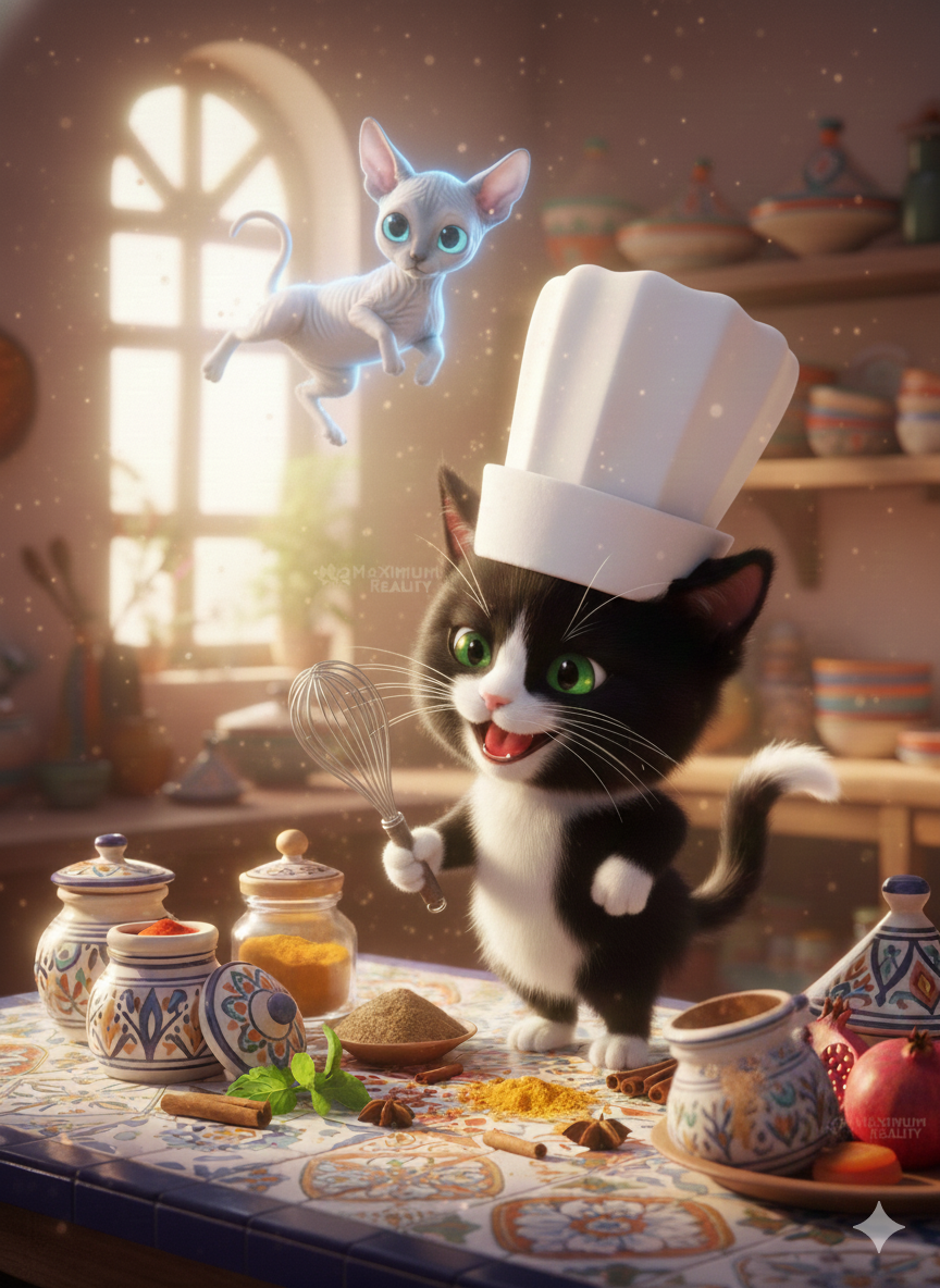 Mochkil celebrating his idea