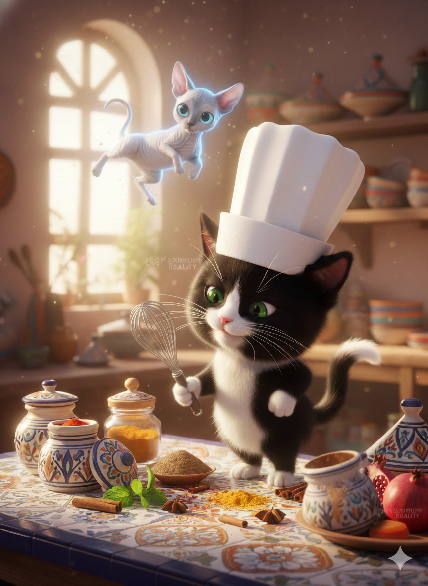 Mochkil proud of his creation